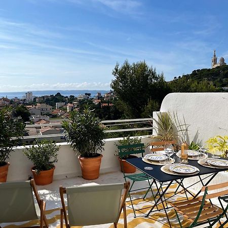 Charmant Studio-Terrasse Vue Mer มาร์กเซย ภายนอก รูปภาพ