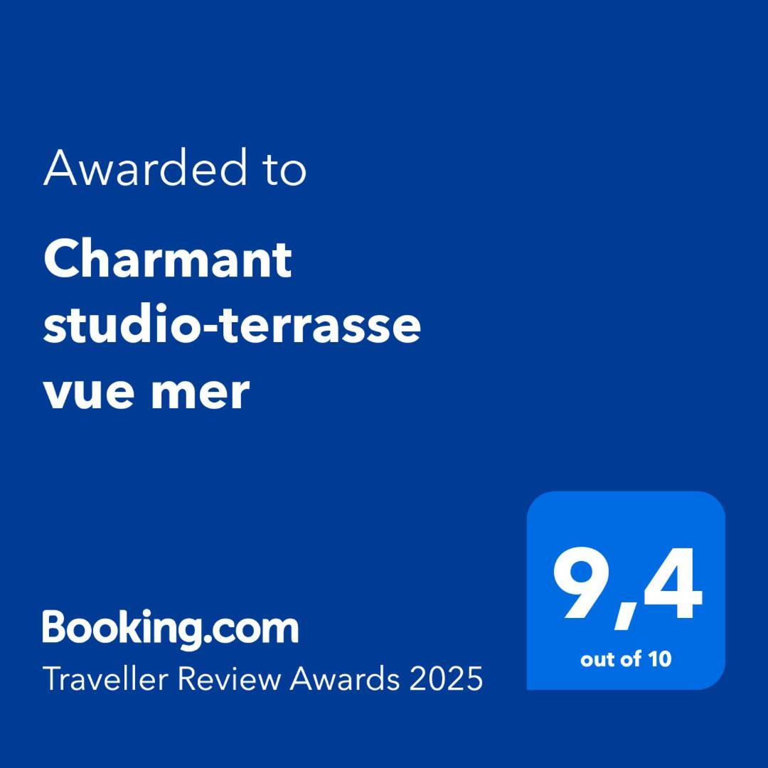 Charmant Studio-Terrasse Vue Mer มาร์กเซย ภายนอก รูปภาพ